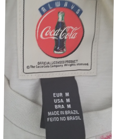 Coca cola 1986 short sleeve t shirt - Picture 5 of 8